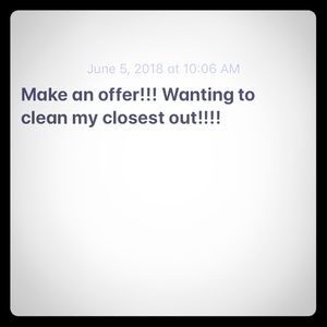 Make an offer!!! Accepting any reasonable offers!!